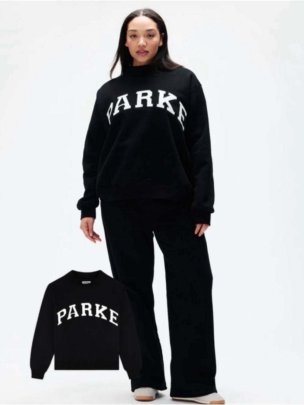 Parke Black Fleece Mockneck